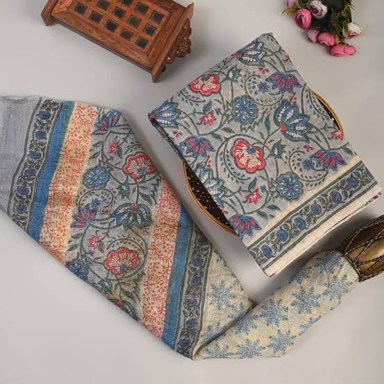 Khaadi Cotton Top & Dupatta Set