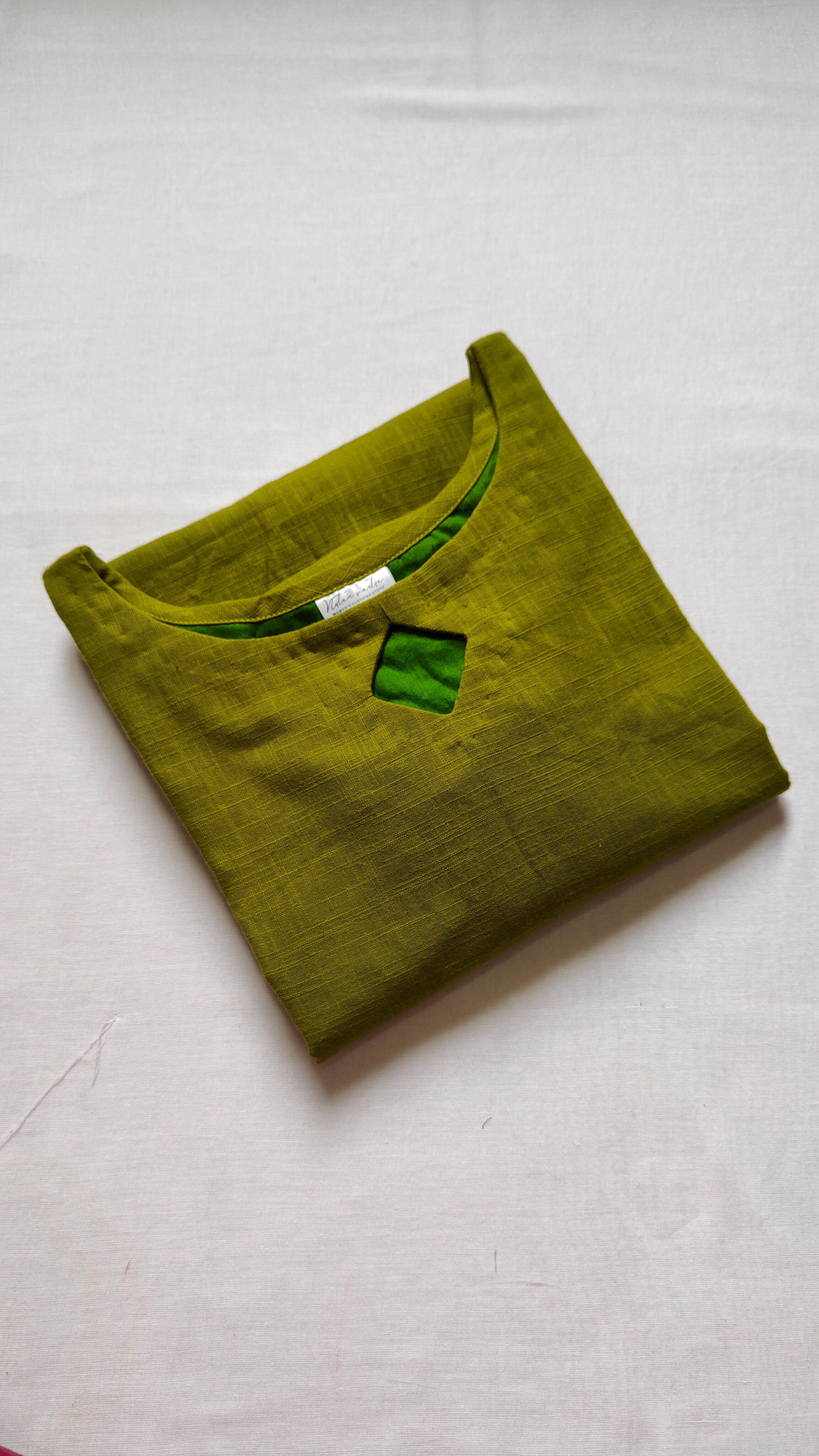 Cotton Slub Anarkali Kurti