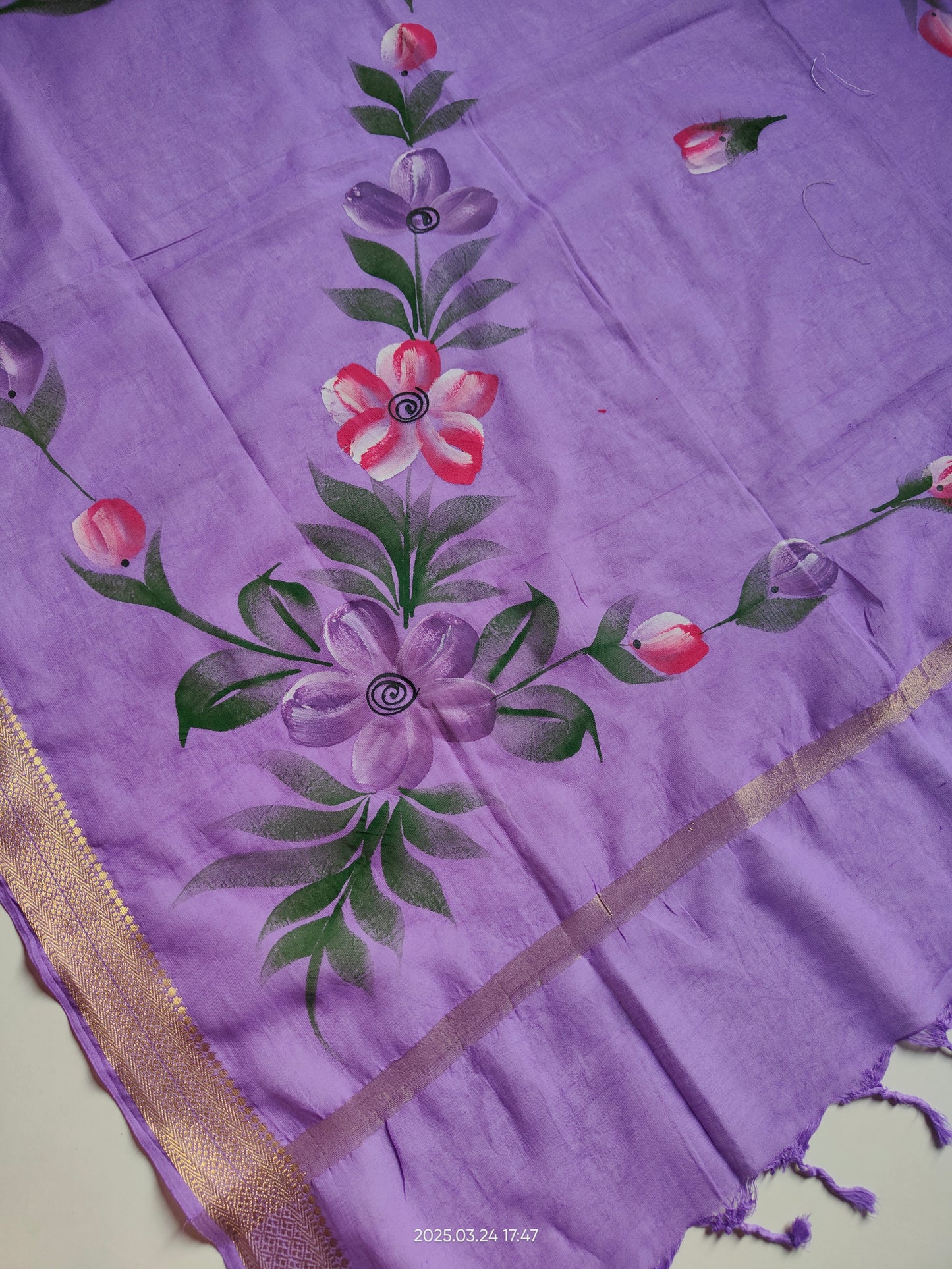 Mangalgiri south cotton suit set