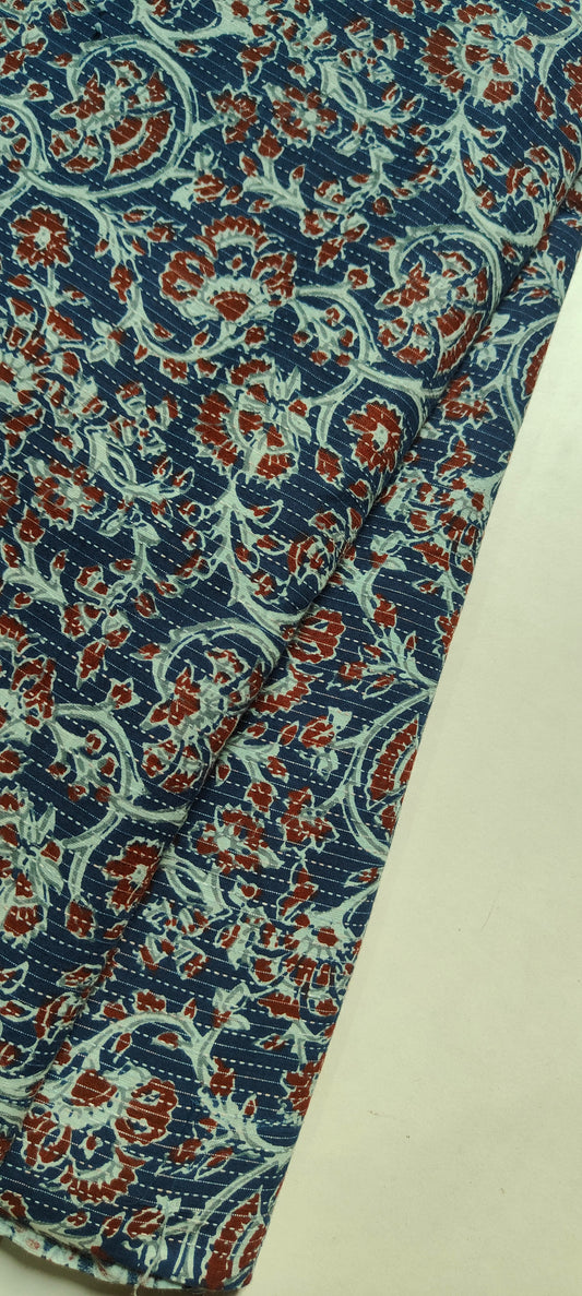 Cotton kantha short kurta