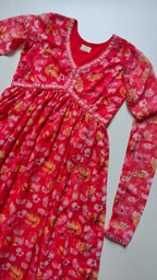 Chiffon Alia Cut kurti