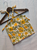 Cotton Crop top with lining Ready to ship