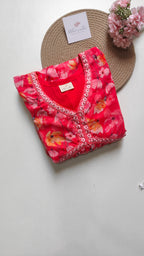 Chiffon Alia Cut kurti