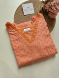 Ready to ship hakooba long straight kurti