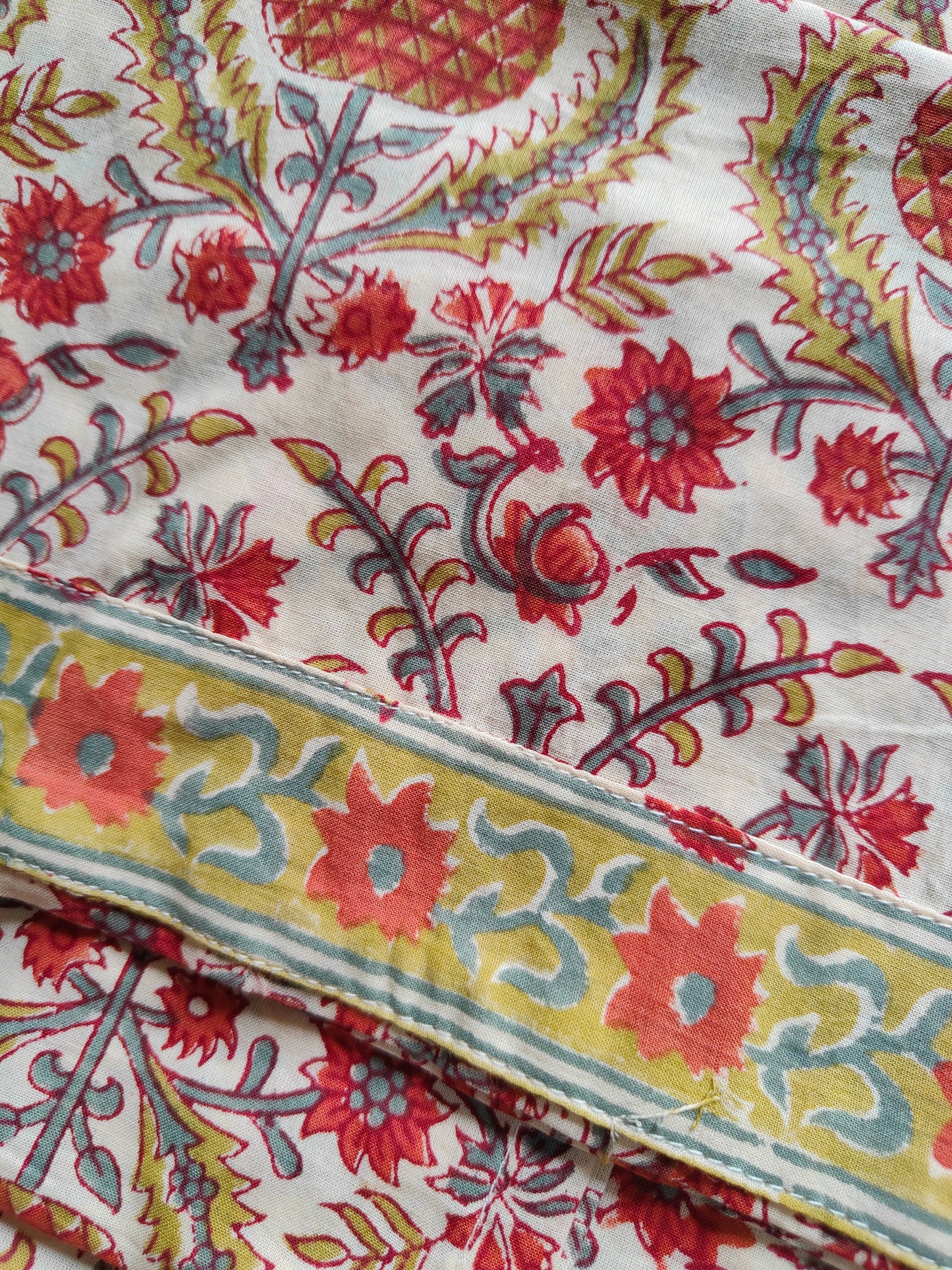 Cotton suit set with kota Doria Dupatta