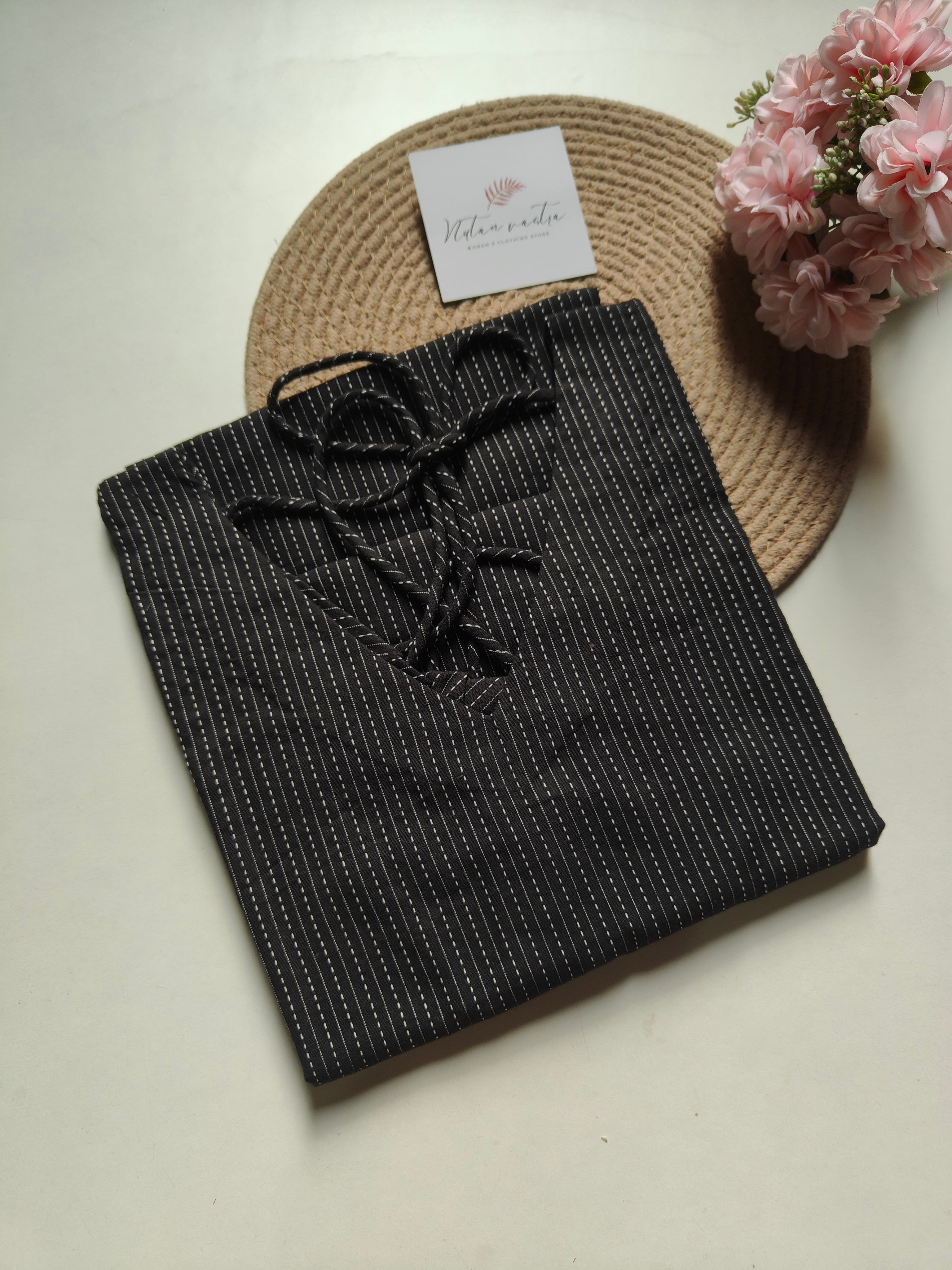 Cotton Long Straight Kurti