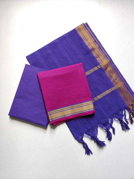 Mangalgiri south cotton suit set