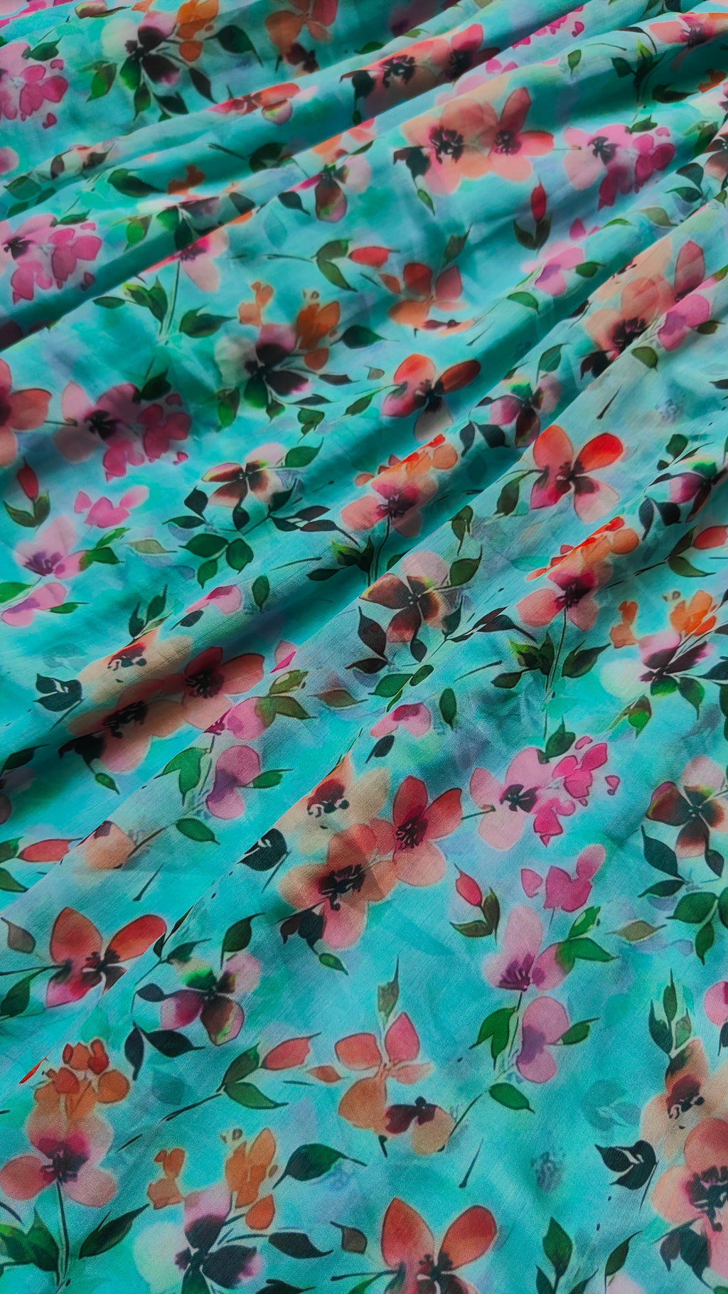 Chiffon Alia Cut kurti